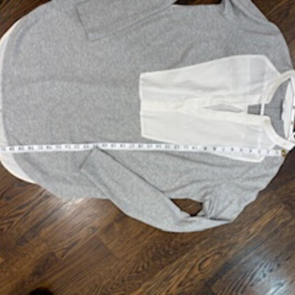 EUC Vince Easy Bib Front Mandarin Collar Shirt sz M - Picture 9 of 9